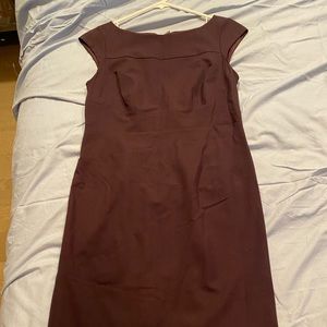 NWT Lafayette 148 New York Column shift dress sleeveless/cap sleeve, size 6